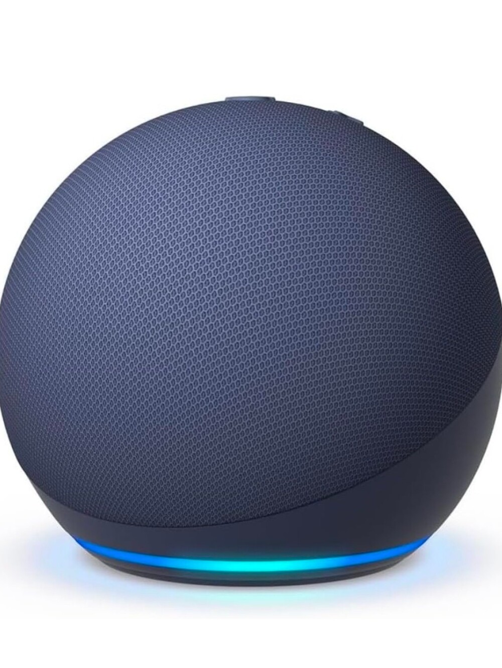 Amazon Echo Dot Smart Speaker in Navy Blue with LED Ring